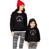 Nieuwe Familie Bijpassende Outfits sweatshirts Vader Zoon Mama Kleding Baby Herfst Kleding Pullover Papa Kleding