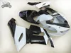 Kostenlose maßgeschneiderte chinesische Verkleidungen für Kawasaki Ninja 2005 2006 ZX6R ZX636 ZX 6R 05 06 ZX-6R weiß schwarz Aftermarket ABS Verkleidungskits TV8