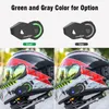 Newest dconn T-Max M Wireless Motorcycle helmet bluetooth Headphone Headset with Microphone for Phone Call1222O