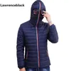 Lawrenceblack Winter Jackets Men Parkas with Glasses Padded Hooded Coat Mens Warm Camperas Children Windproof Quilted Jacket 839