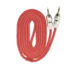 Cavo audio prolunga AUX ausiliario da 3,5 mm maschio a maschio Cavo Aux stereo 1,5 m / 5 piedi Cavo in tessuto 5 colori