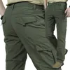 Men's Lightweight Tactical Cargo Pants Breathable Summer Spring Casual Army Trousers Joggers Waterproof Quick Dry Pants