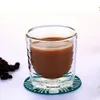 6pcs lot Caneca Hand Blown Double Wall Whey Protein Canecas Nespresso Coffee Mug Espresso Coffee Cup Thermal Glass 85ml Y2001042718