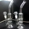 12 Inch Two Function Water Bongs Hookahs Honeycomb To Birdcage Double Percolator Water Pipes Durable Ash Catcher Bubbler Rigs