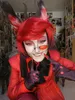 Hazbin El Alastor Tekdüzen Cosplay Suit Cadılar Bayramı Karnavalı Costume261o