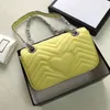 新しいスタイル最高品質ハンドバッグ財布女性ショルダーバッグスライバチェーンクロスボディバッグPUレザーメッセンジャーハンドバッグクロスボディバッグ財布26cm