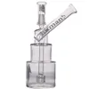 7.8 Inchs Hookahs Hitman Glass Beaker Bong Cake Water Bongs Smoking Water Pipes Heady Dab Rigs Nail Shisha With 14mm Joint