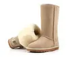 Classic Cow Split Snow Boots Brand Women popular Genuine Leather Boot Fashion Women's Snow Boots Size US 5--US 13