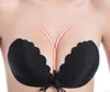 Kobiety Shell Shape Bra Silikonowy Klej Niewidzialny Palm Brak Bez Szwu Bez Ramiączek Bez Backless Push Up Bras Maternity Intimates GGA2446