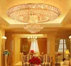 hot selling contemporary chandelier crystal lamp luxury living room lights gold/silver lustre LED light fixtures indoor lighting LLFA