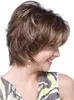 AIMISI perruque courte coupe lutin perruques synthétiques de simulation de cheveux humains BOBO en 10 Styles 3355798478