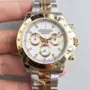 18 stylów 2024 Nowe męskie zegarki czarne 116500LN Sapphire mechaniczny automatyczny ruch 316L Stalowe mężczyzn Watch Men Busines