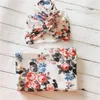 Bloemen Baby Mousseline Swaddle Wrap Deken Wraps Dekens Kinderdagverblijf Beddengoed Towelen Baby Zuigeling Verpakt Doek met Hoed 14949