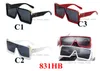 Jednoczęściowy kształt Mężczyźni Okulary Lato Powierzchni Słońce Okulary Kobiety Moda Zwiększona 3 Kolory Okulary Plaża Popularne Style Panie UV400 Gafas De