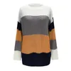 Maglione da donna con spalle scoperte Casual con scollo a V in acrilico lavorato a maglia sciolto a maniche lunghe Pullover spessore standard femminile 2019 10 gennaio 16