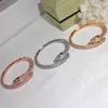 Golden Full drill snake Lady Bracelet Personality fashion Trend Women's Bracelets Free shipping Twinkle Dance party Gift giving noble