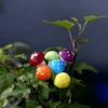 Artificial colorful mini Mushroom Resin Crafts Terrarium Figurines Fairy Garden Miniatures Party Garden Ornament Decorations9945335