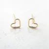 2020 mode Simple en acier inoxydable boucles d'oreilles doux mignon coeur boucles d'oreilles pour femmes filles enfants dame bijoux