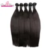 Greatry Malezyjski Weft Weft 100% Nieprzetworzone Human Virgin Hair Extensions Silky Prosty Naturalny Kolor Brazylijski Wiązki Włosów 8 "-34"