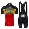 TEAM 2022 Geel QUICKSTEP Wielertrui Set 19D Bike Shorts Ropa Ciclismo HEREN Zomer Pro FIETSEN Maillot Bottom Clothing254U