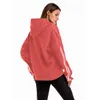 Mulheres manga batwing Hoodies Moletons Com Capuz Esporte ao ar livre Outono Inverno Sólida Pulôver Roupas com casaco de bolso LJJA2898