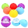 Silicone Ice Ball Cube Mold Round Hockey Whiskey Ice Cube Ball Mould 3D Whiskey Wine Cocktail Ice Cube Mould