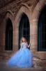 2020 Modest Jewel Long Sleeve Flower Girl Dresses Bow Hand Made Flowers Pearls Wedding Party Tiered Tulle Sweep Train Princess Girl Dress