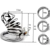 2019 New Design Male Chastity Cage Device Lock Rings Penis Cage Cockrings 40/45/50mm Sex Toy for Men G7-1-257C