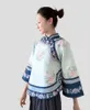 Lente zomer chinese stijl jas traditionele vrouwen kleding jas retro uit één stuk stijl platte gesneden grote mouw cheongsam korte qipao top