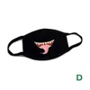 10st Fashion Andningsmask Camo Mask Black Cosplay Mouth Masks med Multi Colors Designer Mask I lager