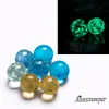 terp de vidro pérola talão spinner bead fit spinner carb cap e 25mm flat top buzina de quartzo brilham no escuro 820