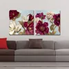 Painting DYC 10061 2PCS Red Flowers Print Art Ready to Hang Paintings