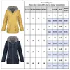 Vattentät jacka 2022 Solid Color Women Windsecture Rain Coat Female Winter Cykelcykel utomhus vindbrytare huva ytterkläder D25