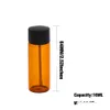 Mini 64MM Schnupftabakflasche mit Edelstahl-Metalllöffel Schnupftabak Snorter Sniff Sniffer Dispenser Nasenpfeife Glas Pillenflaschenetui