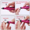 1Set Power Professional Manicure Machine Pen Pedicureネイルファイルネイルツール6ビットドリルドリルマシン4681426