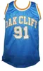 South Oak Cliff High School Dennis Rodman # 91 Retro Basketball Jersey Mäns Stitched Custom Number Name Jerseys