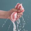 Stripe doméstica cozinha limpeza toalhas pilha de coral espessamento microfibra dupla lavagem toalha de água absorvente mão limpeza de mão