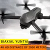 Uzaktan 193PRO 2000 Metre Kontrol Uçağı, 4K HD FPV, ° GPS Takip Me Fonksiyonu, Parça Uçak, 2-2 Gimbal, Kamera Elektrikli Ayarı 90 İki ekseni