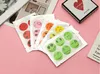 summer daily smiley face antimosquito controls stickers cartoon mosquito repellent stickers 6 mosquitos repellents buckles random colors mild and safe