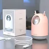 Strona główna Urządzenia USB Nawilżacz 300ml Cute Ultradźwiękowy Pet Ultradźwiękowy Fajna Mgła Aroma Air Oil Dyfuzor Romantyczny Kolor Lampa LED Humidificador