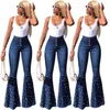 uzun pantolon moda katı kadın kot pantolon moda mavi jean pantolon denim Bootcut womens jeans ince kot klw3469 womens