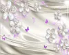 Anpassad någon storlek 3d tapet Silk Brick Pearl Flower HD Superior Interior Dekorationer Bakgrund