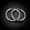 Совершенно новое кольцо сорамими из стерлингового серебра диаметром 5 мм DFMSE149 женские висячие серьги-люстры из серебра 925 пробы, 10 пар в партии222D