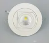 LED Downlight Dimmable 10W COB Sufit Regulowany Regulowane Wnęki Lights130-140LM ​​/ W Łazienka Kuchnia Mieszkaniowe Oświetlenie wewnętrzne