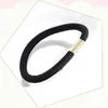 100 Teile/satz Schwarz Elastische Haarbänder für Mädchen Mode Frauen Scrunchie Gum für Haar Zubehör Elastische Haarbänder