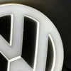 Auto Illuminated 5D светодиодный автомобиль Logo Logo Logo Light Badge Emblem Lamps для Volkswagen VW Golf Bora CC Magotan Tiguan Scirocco 4D2503