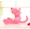뜨거운 핑크 레오파드 봉 제 장난감을 판매 박제 동물 펜 던 트 인형 발렌타인 선물 아이의 장난감 도매