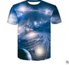 Earth T shirt Men Space Tshirt Moon 3d T-shirt Hip Hop Tee Cool Mens Clothing 2019 New Summer Casual Short Sleeve