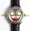 7 Style Mens Watch TW Factory V3S Versione KONSTANTIN CHAYKIN JOKER TIME TIME MOONPHASE DISPLAY AUTOMATICA AUTOMATION PELLE GOLLES OROLOGI UOMO ORROSS