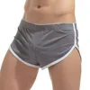 Corrida Corrida Homens Lados Split Calças Esporte U Convexo Mens Curto Ginásios Sweatpants Fitness Homem Respirável 3xl